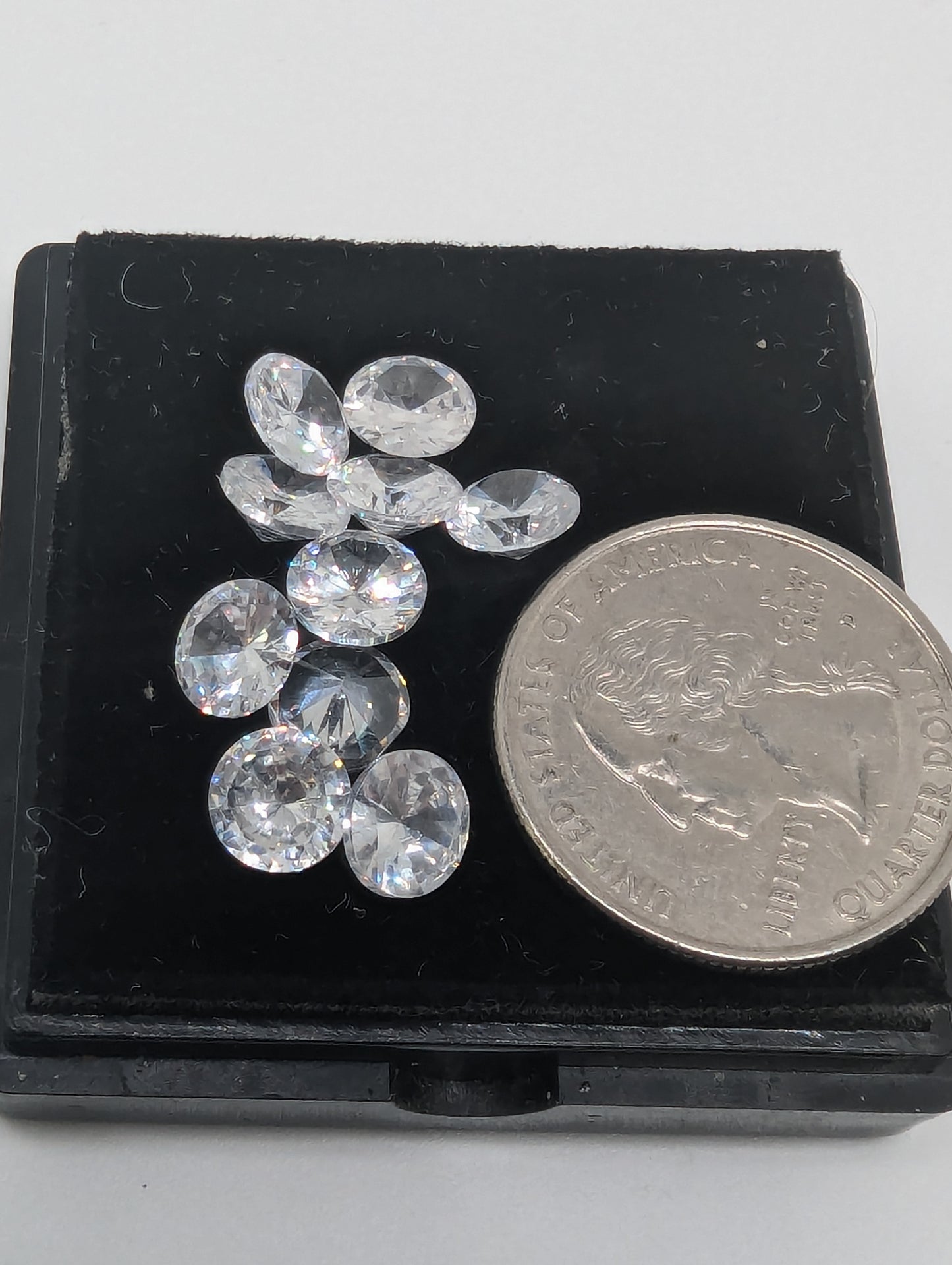 Moissanite Round Facets - 8mm