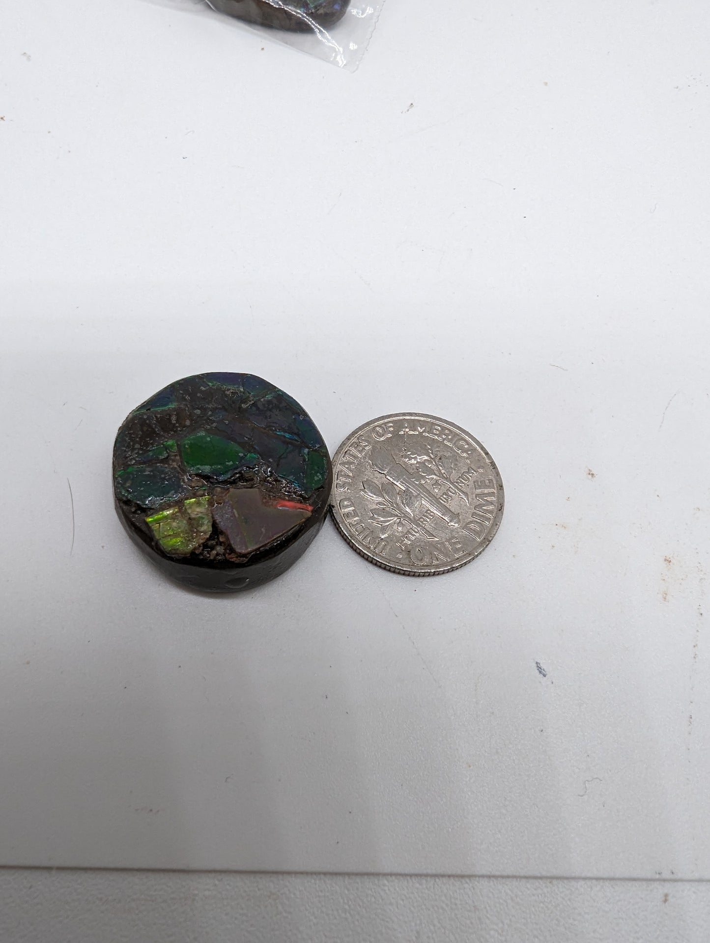 Ammolite Round Cabochon - 42.65cts(8.53g) - 21mm