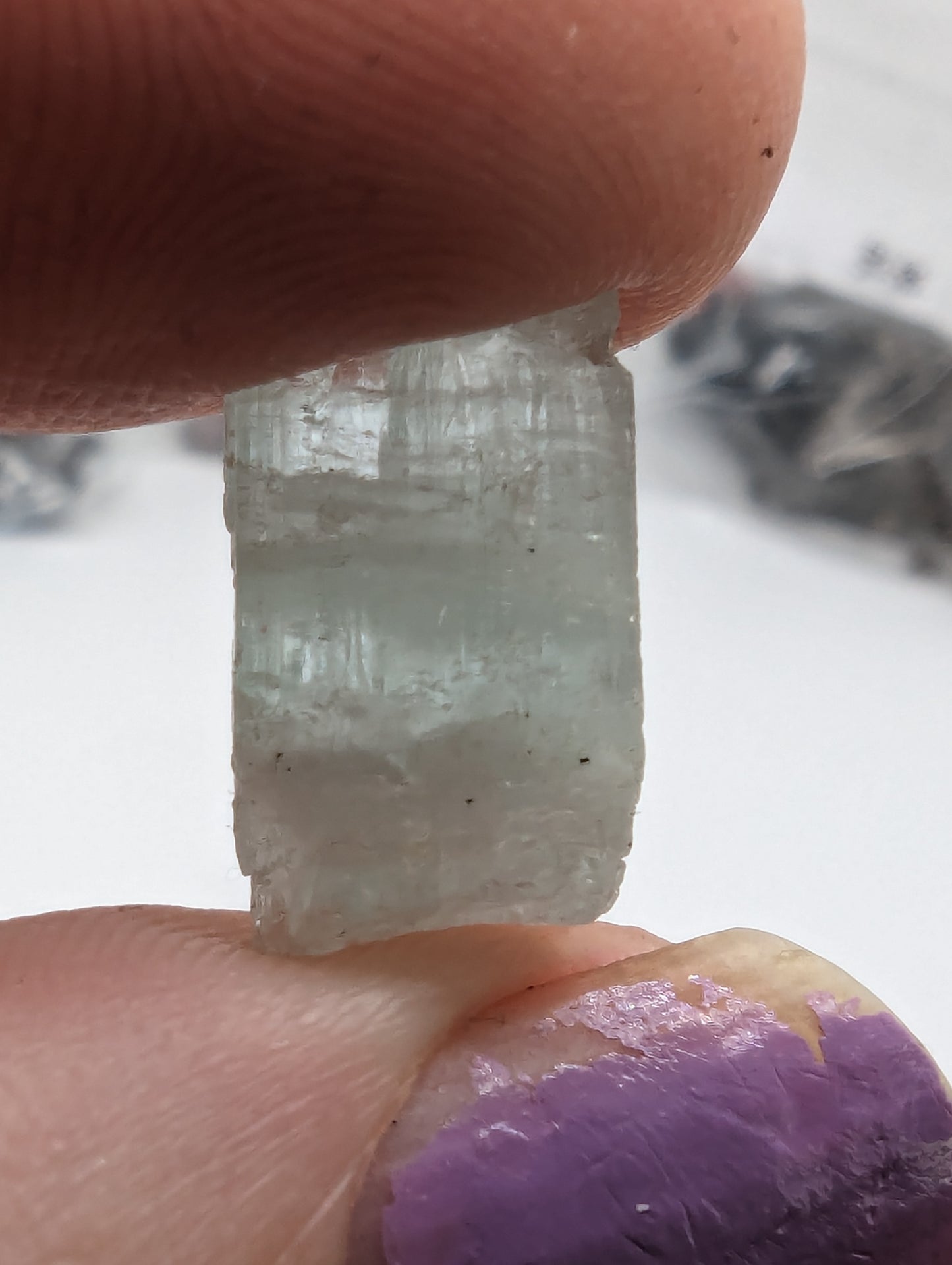 Aquamarine Crystal -7.90cts(1.55g)