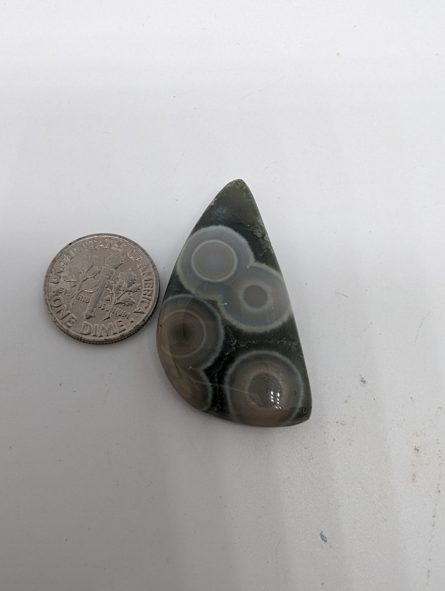 Ocean Jasper Cabochon with Bullseyes - 31.50cts(6.30g)