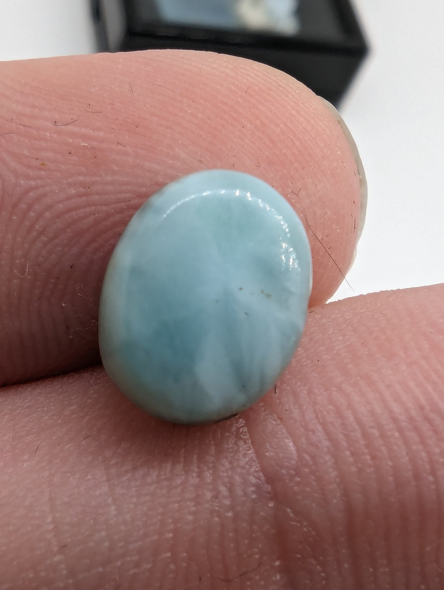 Larimar Cabochons Lot - 5pcs jewelry size - 11.75cts(2.35g)