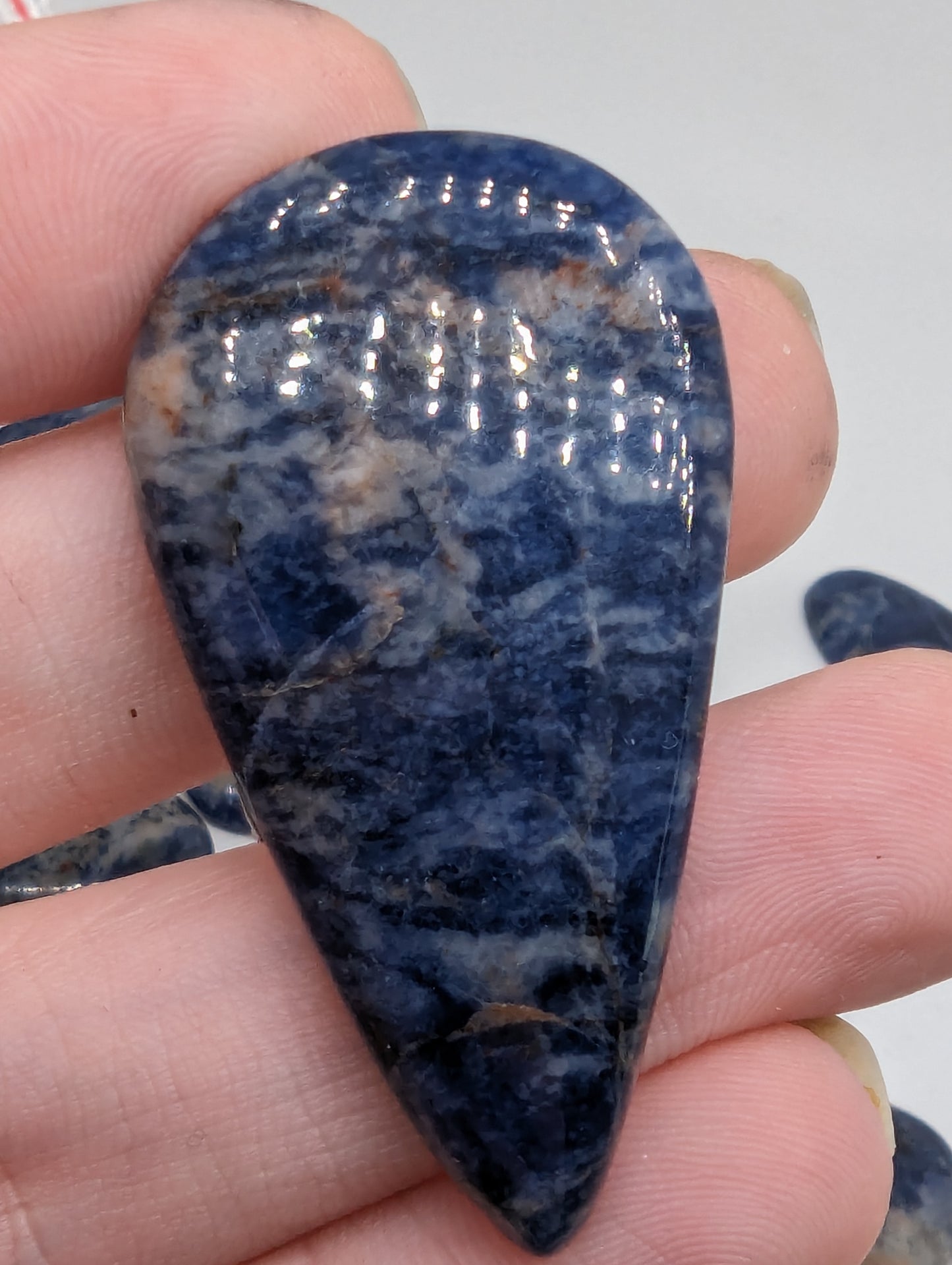 Sodalite Cabochons - 20pcs - 628.95cts(125.79g)