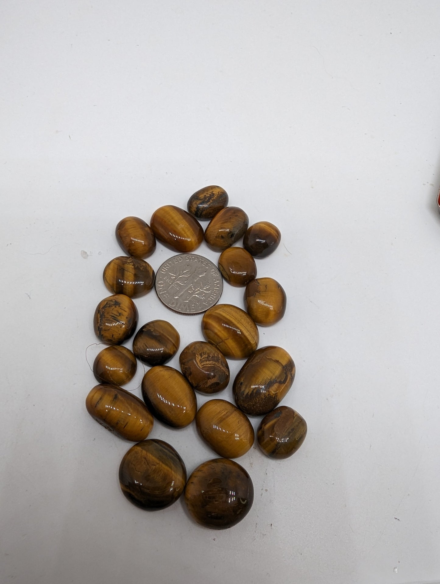 Tigers Eye - 20pcs - 137.30cts(27.46g