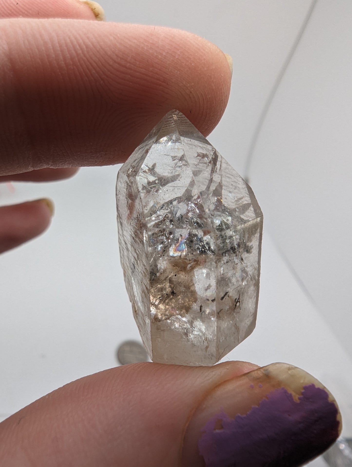 Herkimer Diamond - 59.40cts(11.88g) - 
36mm