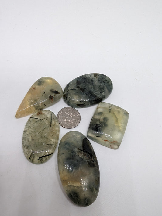 Prehnite - 5pcs - 432.35cts(86.47g)