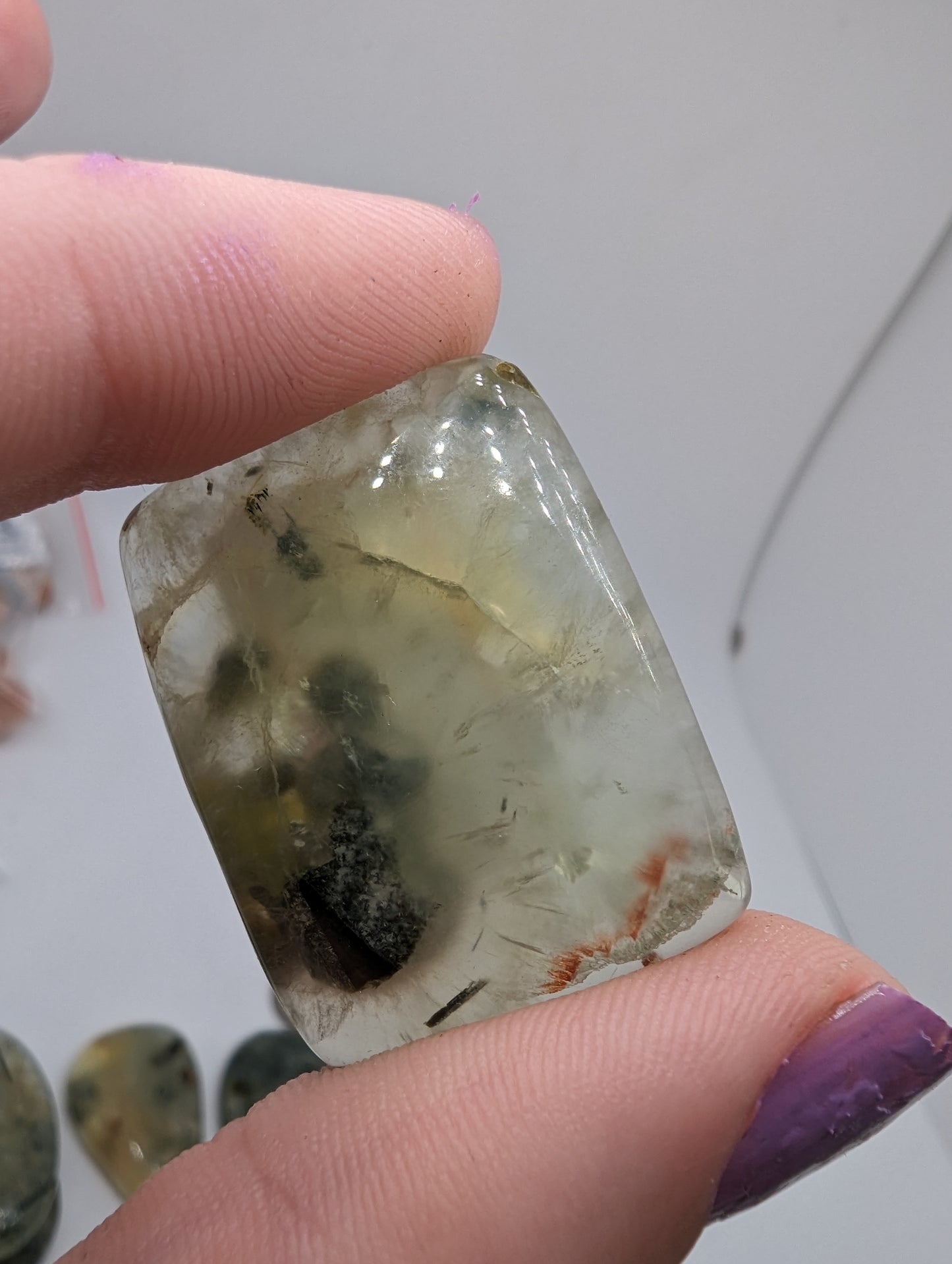 Prehnite - 5pcs - 432.35cts(86.47g)