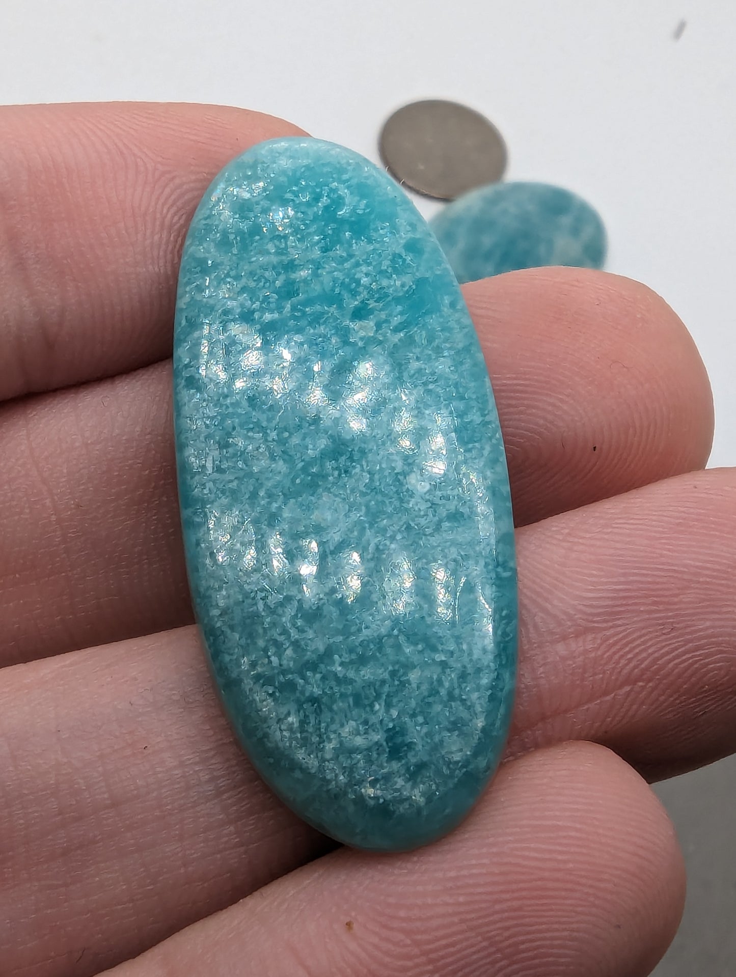 Amazonite - 4pcs - 123.25cts(24.65g)