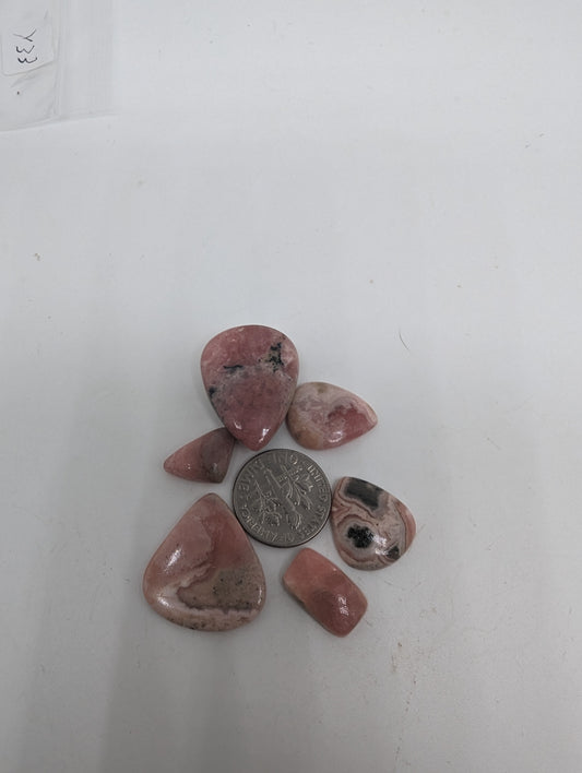 Rhodochrosite - 6pcs - 68.65cts(13.71g)