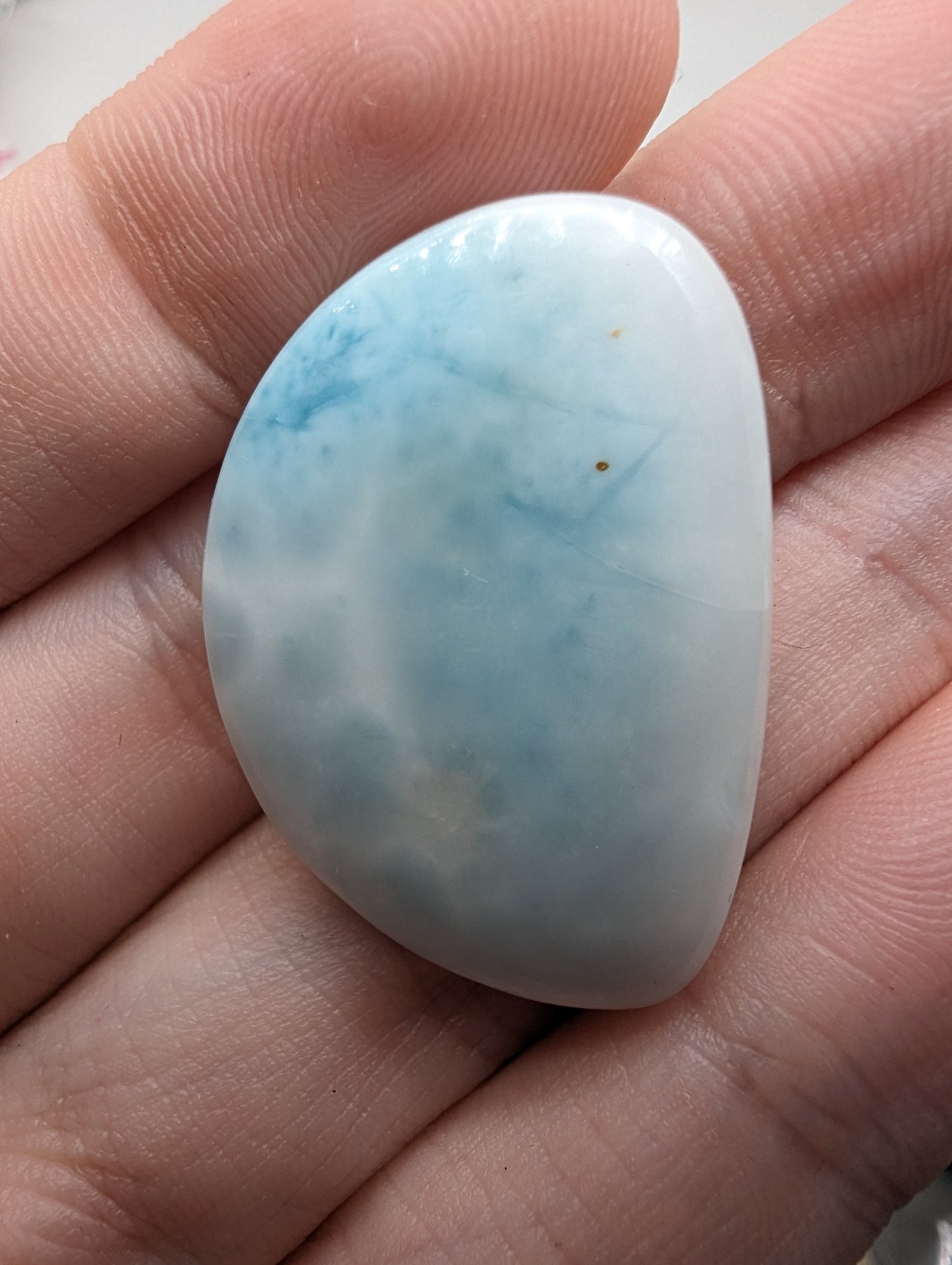 Larimar Cabochon - 47cts(9.40g) - 34mm