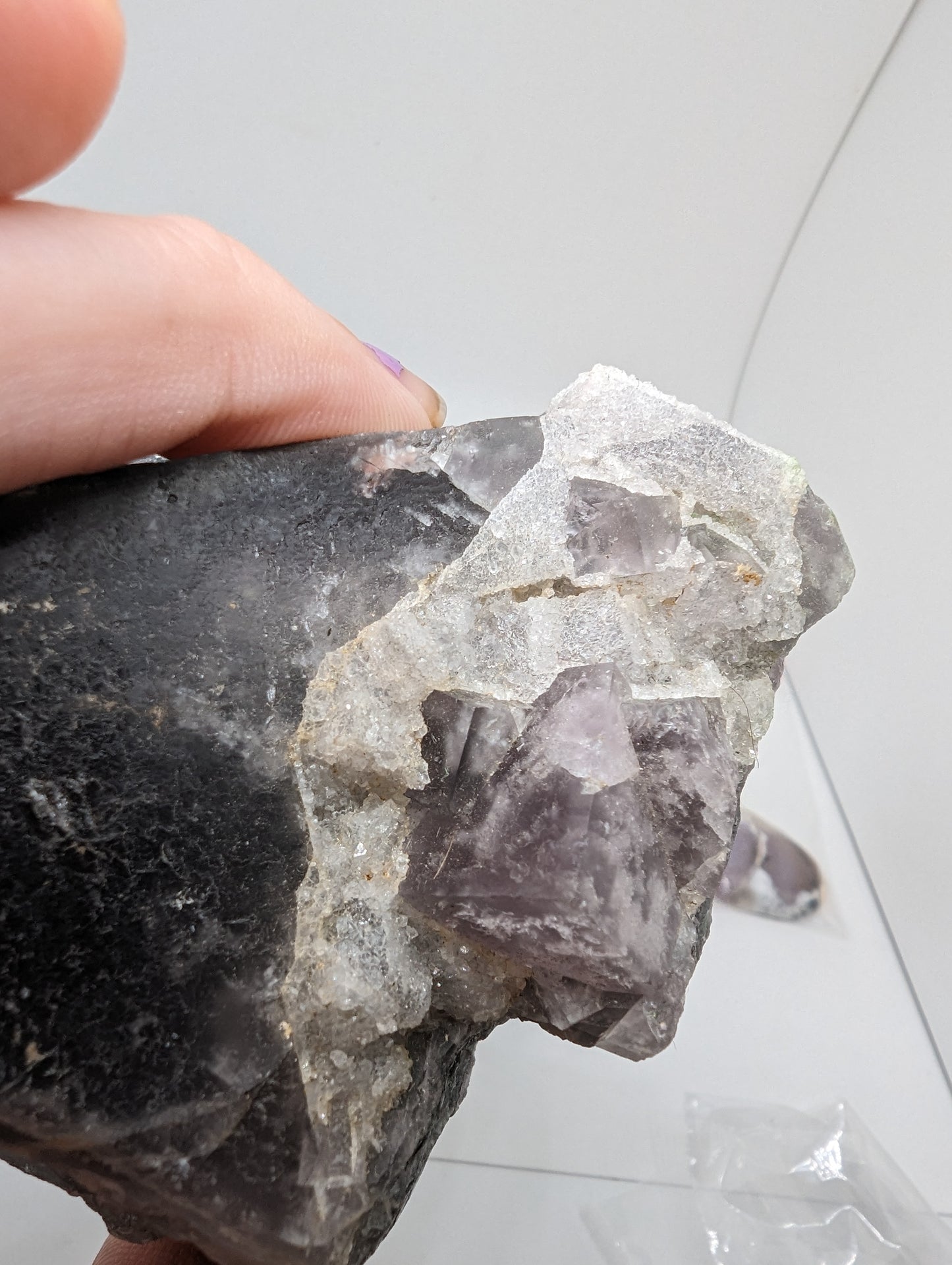 Flourite Specimen - 415g(14.65oz) -
90mm*68mm*52mm