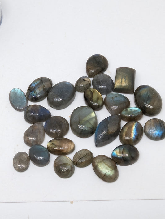 Labradorite Cabochon - jewelry size - 
25pcs - 148.45cts(29.69g)