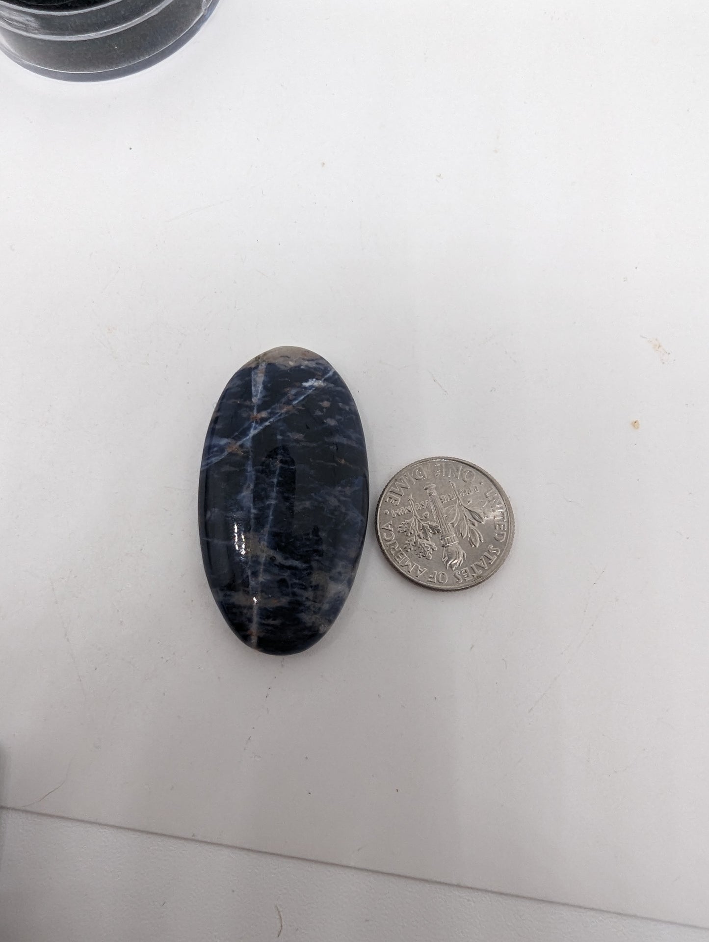 Sodalite Oval - 45.95cts(9.19g)-
42mm*23mm*6mm