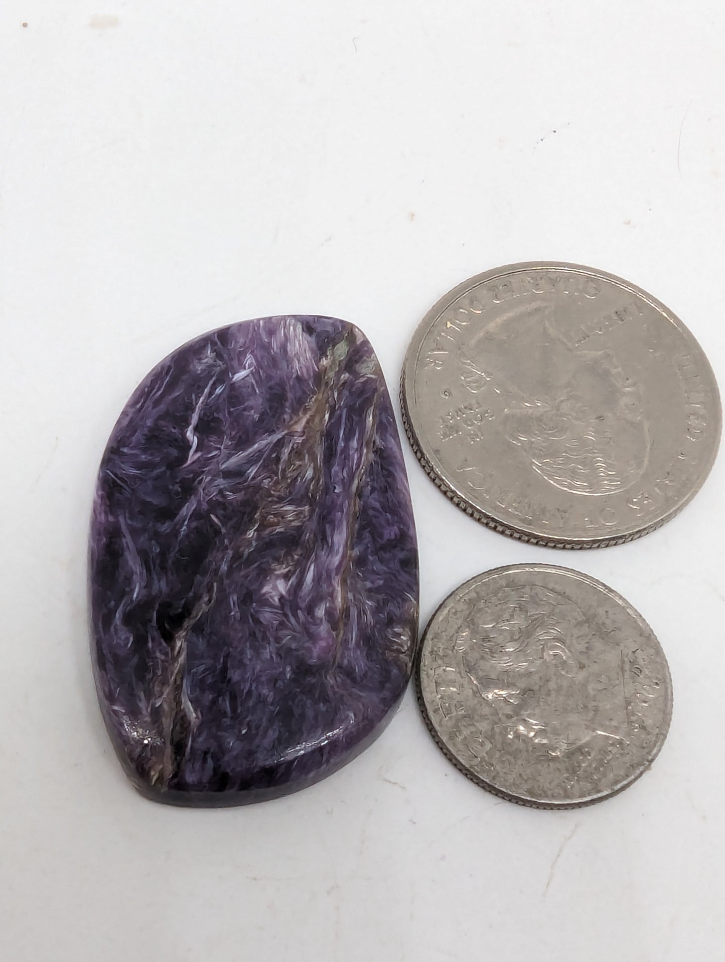 Charoite - 42.65cts(8.55g) - 37mm