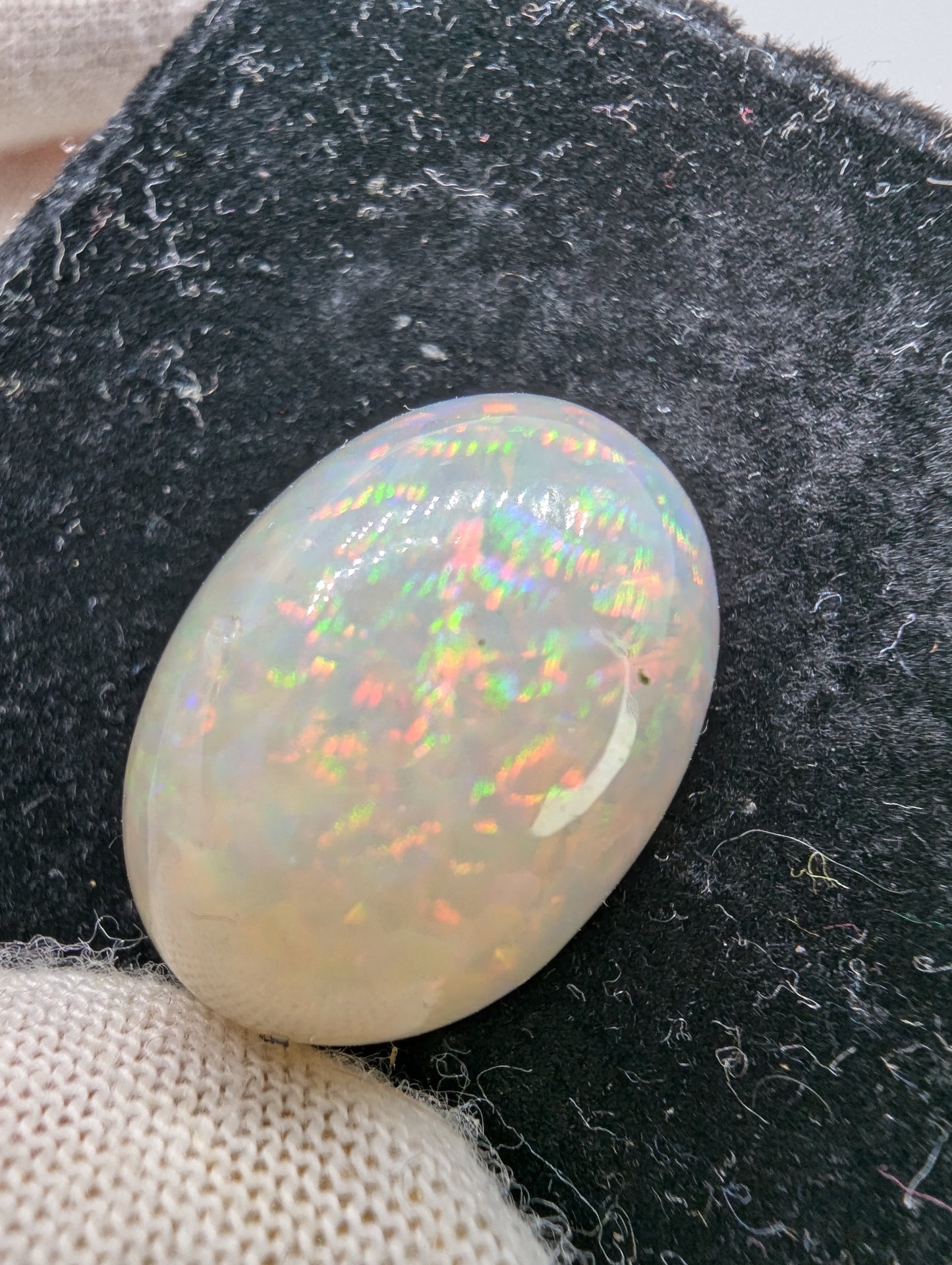 Ethiopian Welo Opal Cab - Large Oval - 12*18.5mm - 14.5cts - OPP1