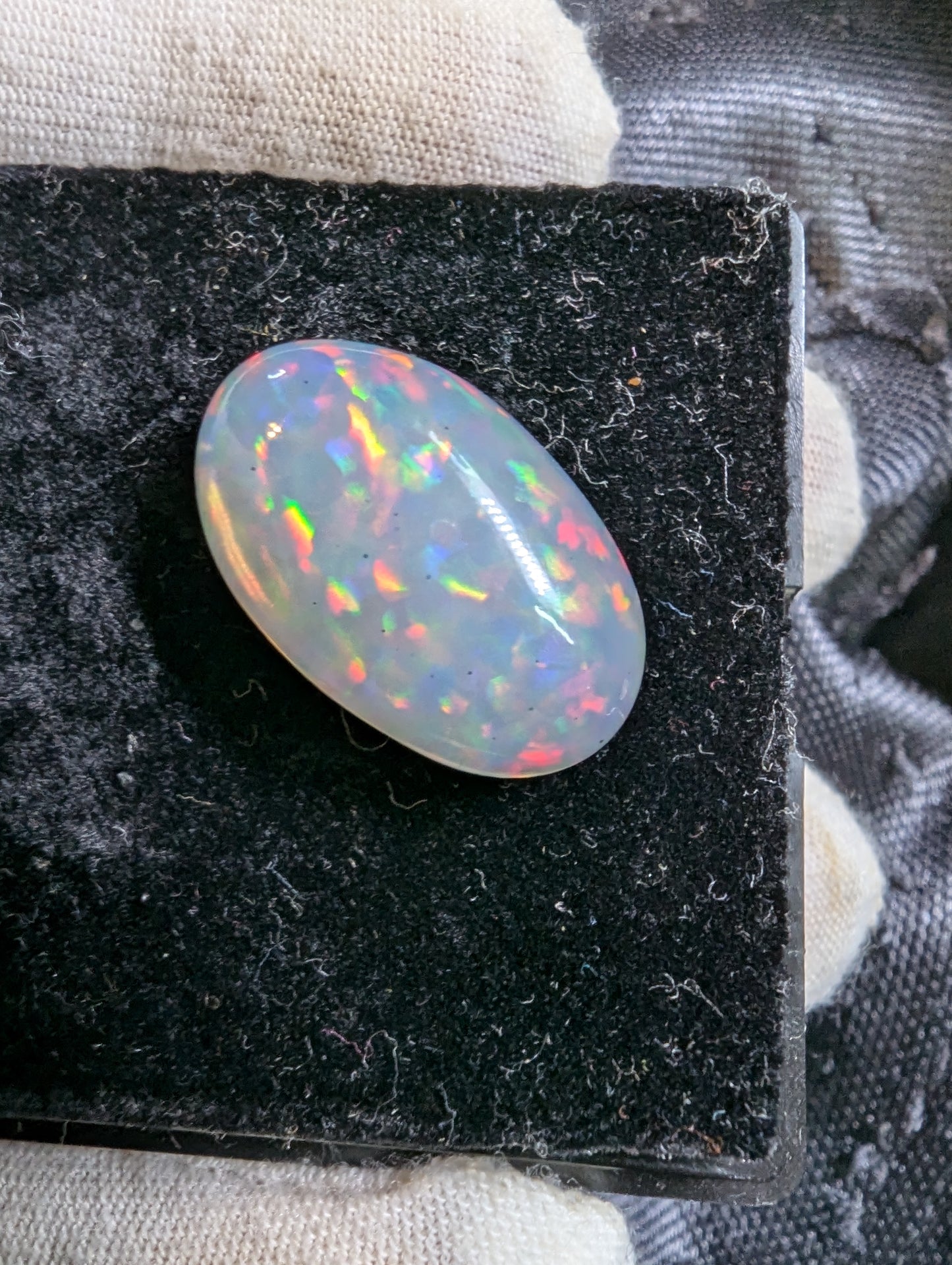 Ethiopian Welo Opal Cab - Large Pear - 22*13.5mm - 13cts - OPP3