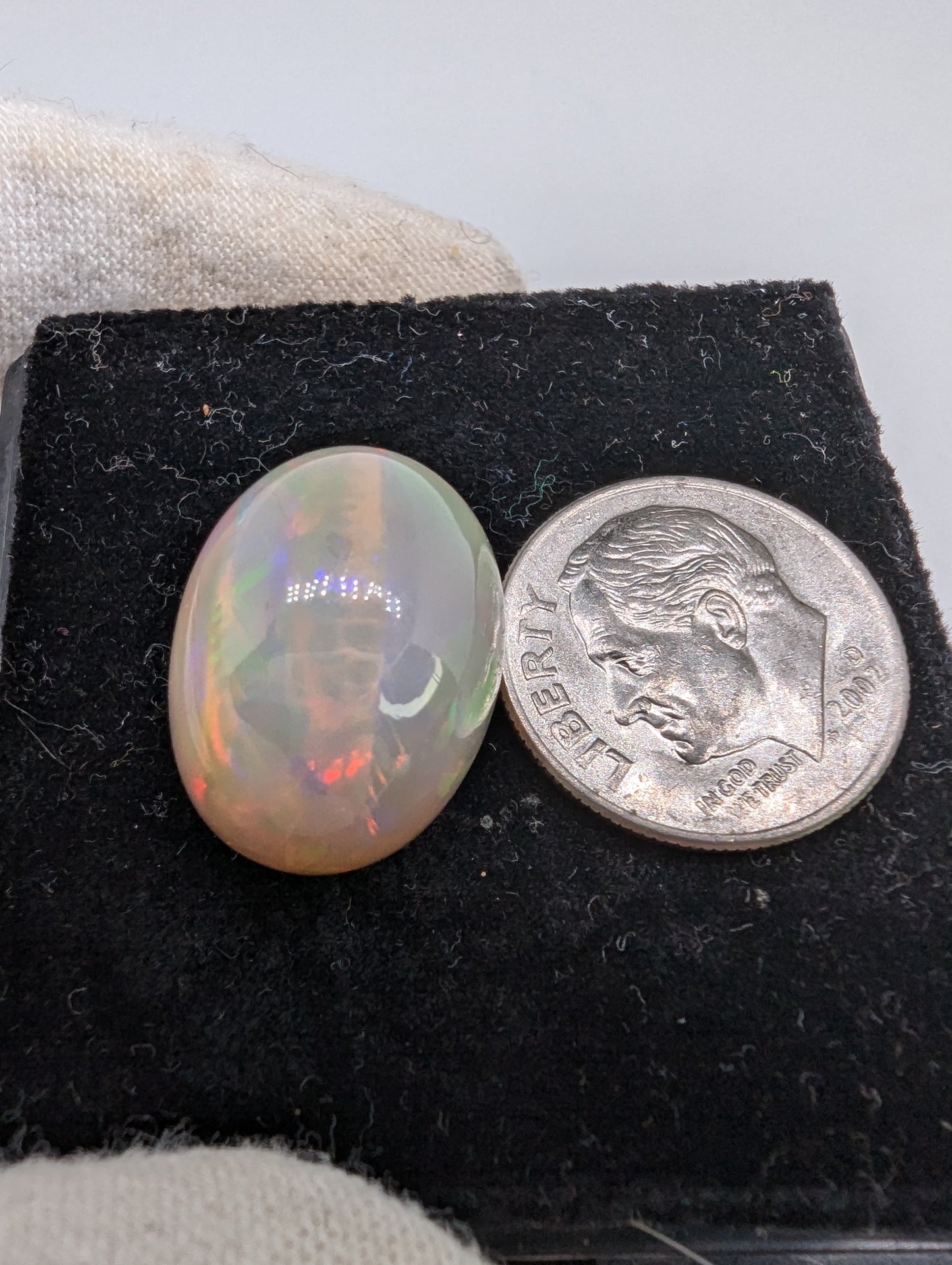 Ethiopian Welo Opal Cab - Large Oval - High Dome - 18*14mm - 14cts - OPP4