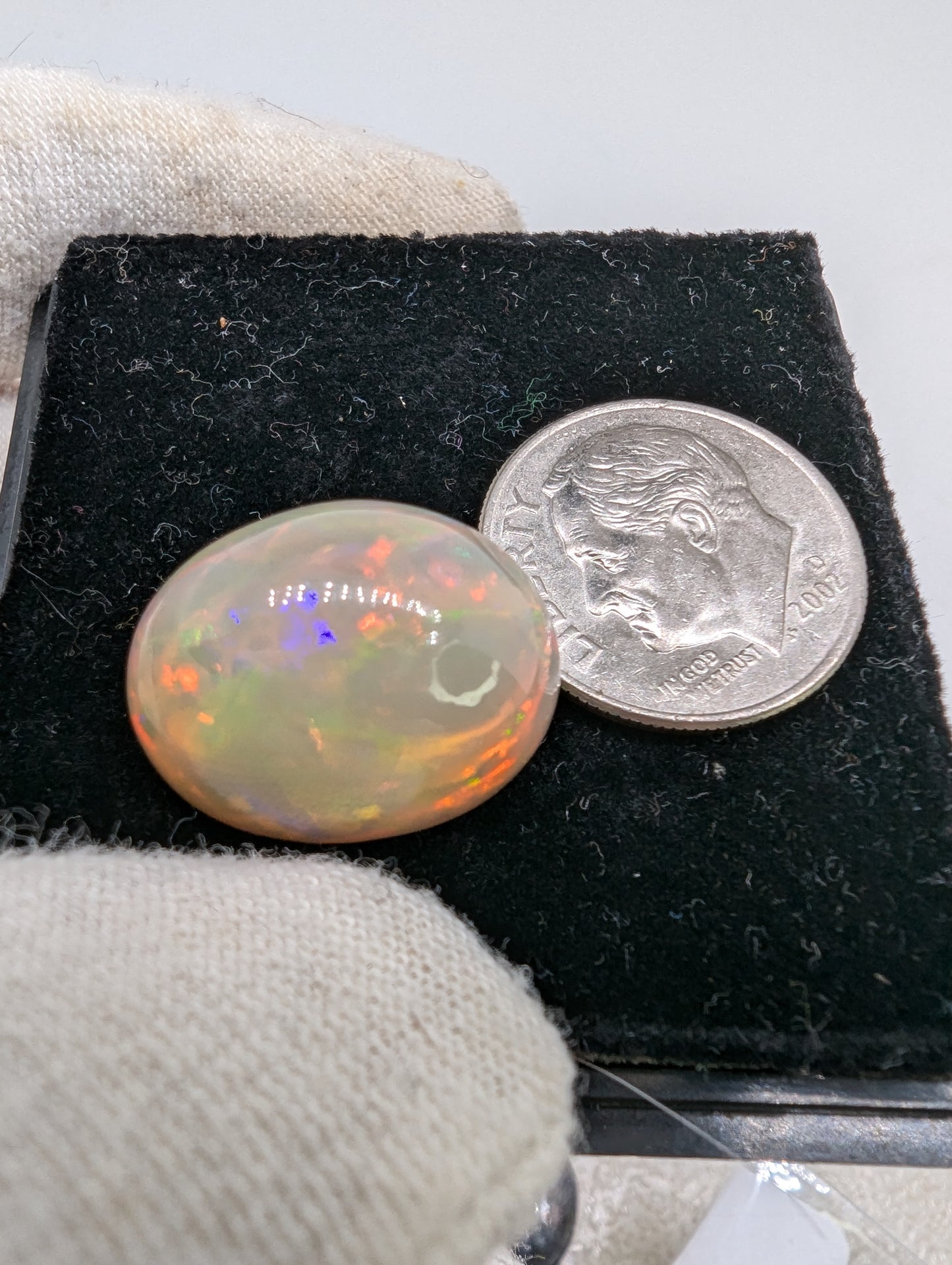 Ethiopian Welo Opal Cab - Large Oval - High Dome - 18*14mm - 14cts - OPP4