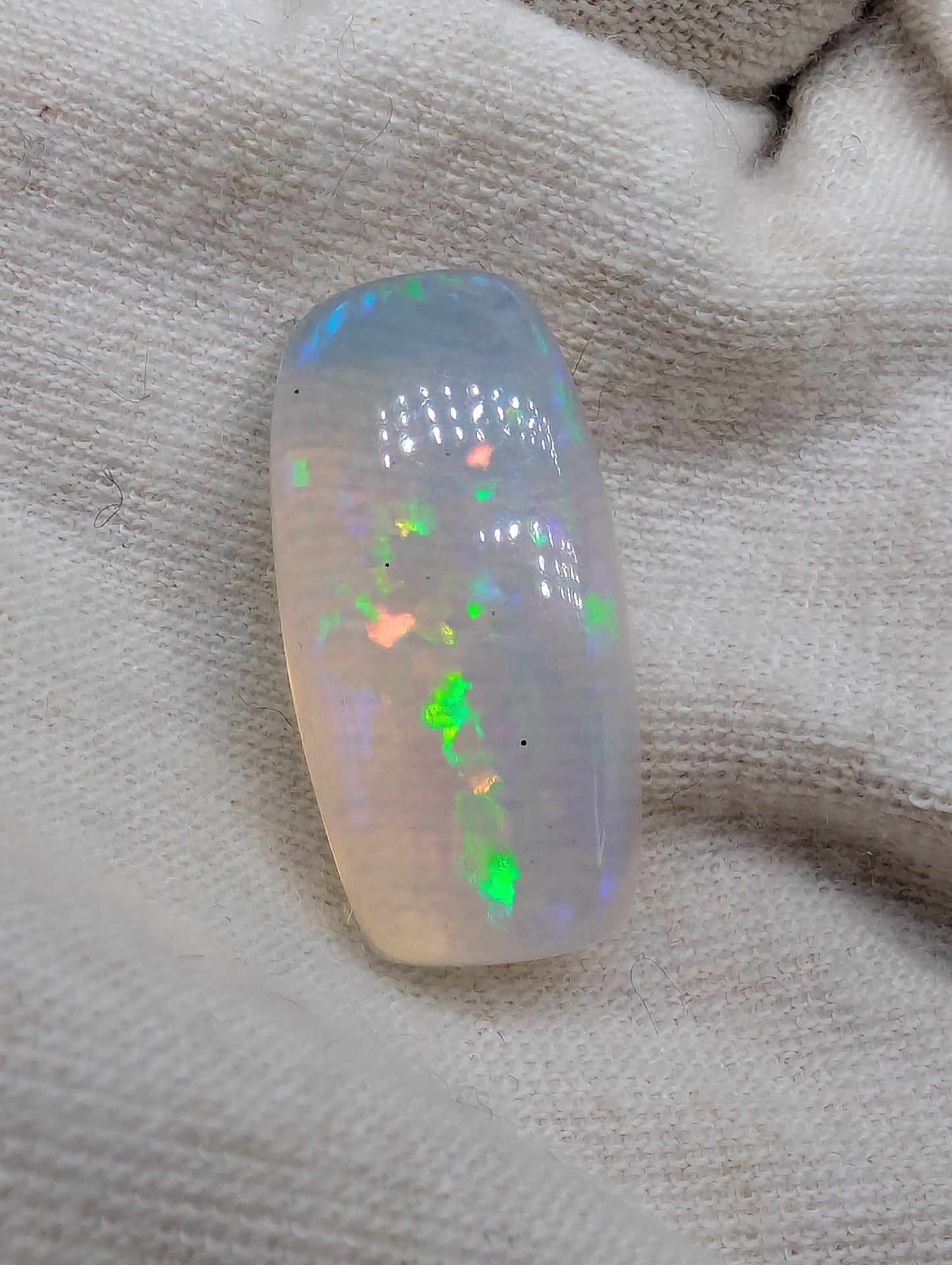 Ethiopian Welo Opal Cab - Elongated Rectangle -  23.5*11.5mm - 15cts - OPP6