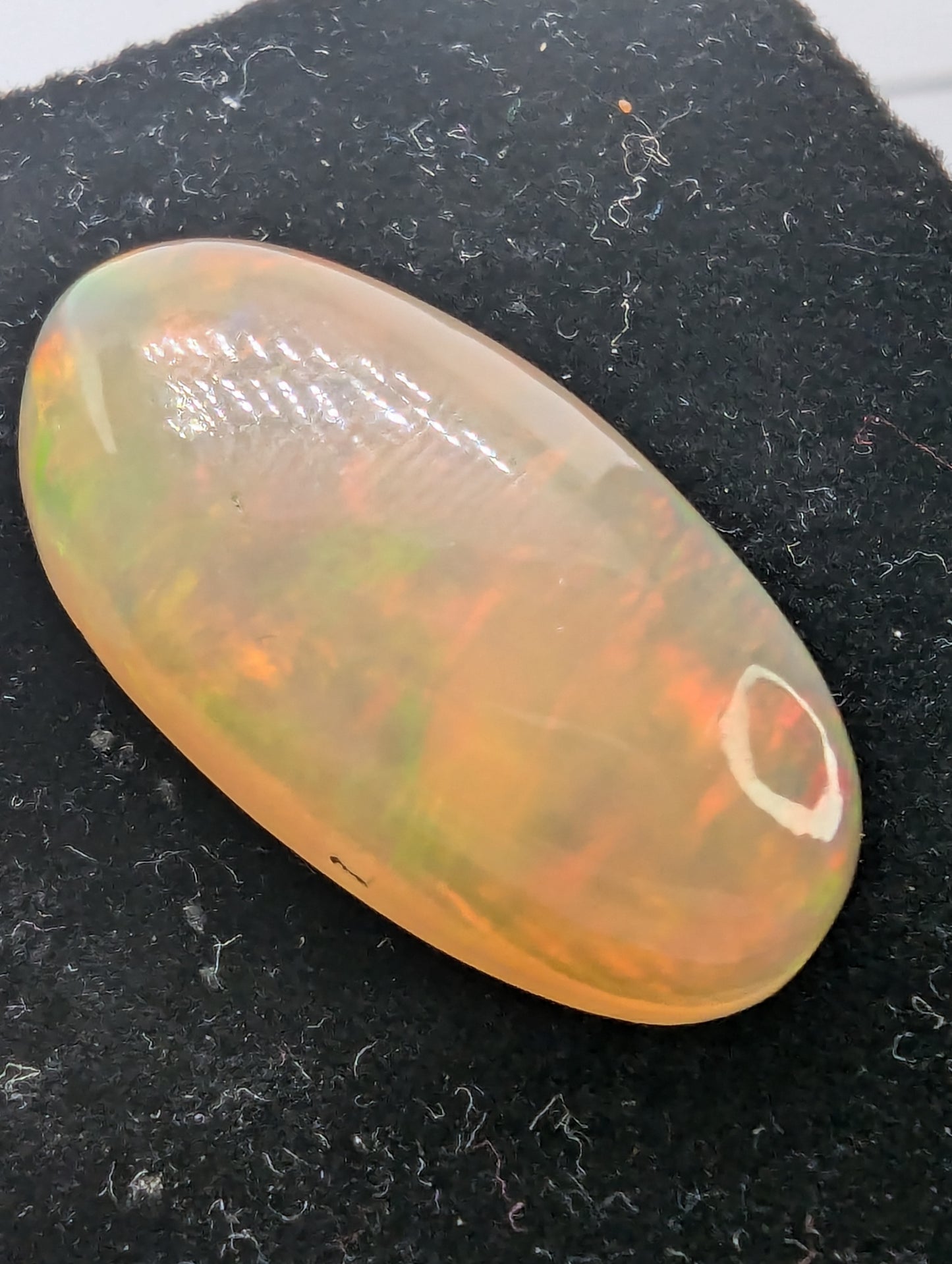 Ethiopian Welo Opal Cab - Elongated Oval -  24*12mm - 13cts - OPP11