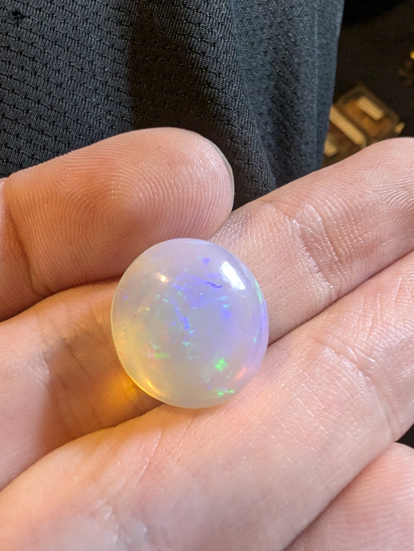 Ethiopian Welo Opal Cab - Roundish - 17*15mm - 9.5cts - OPP30