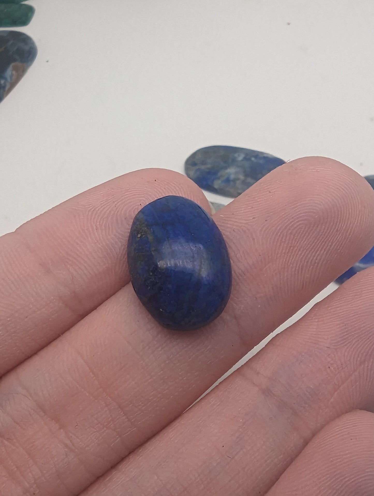 Lapis Lazuli Cabochon Lot - 10pcs - 23g(115cts)