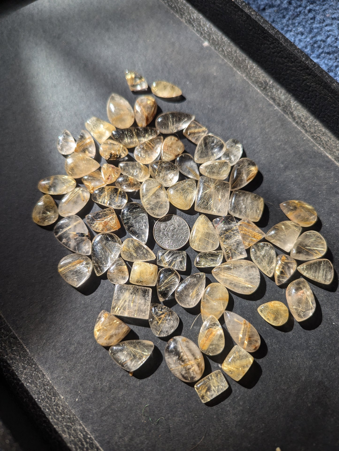 Rutilated Quartz - Gold Rutile - Jewelry Sized - Random Pulls Deal