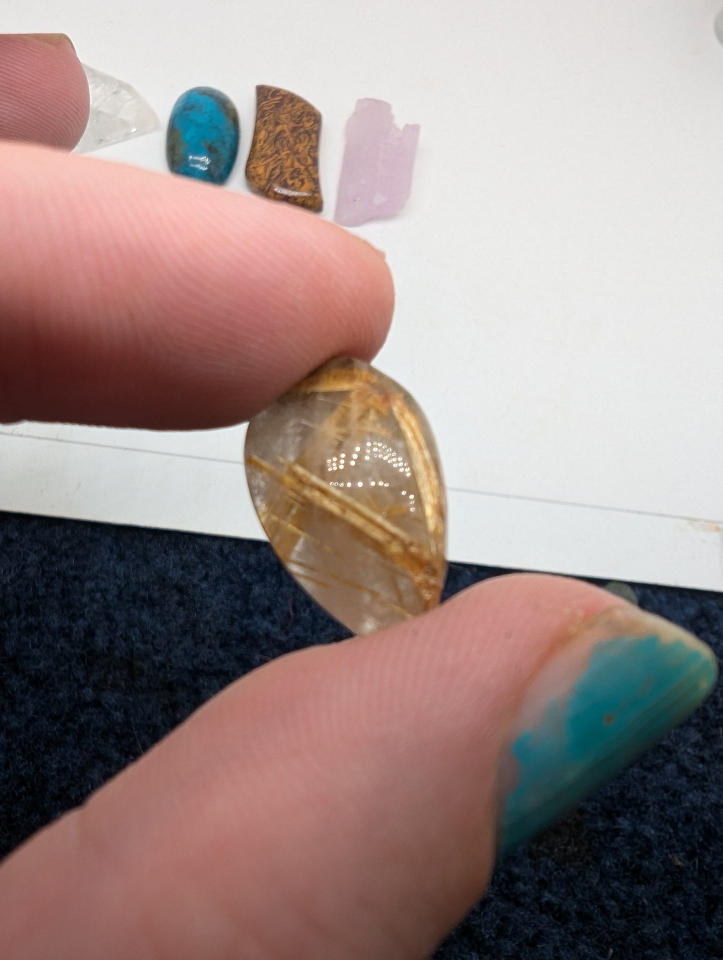 Rutilated Quartz - Gold Rutile - Jewelry Sized - Random Pulls Deal