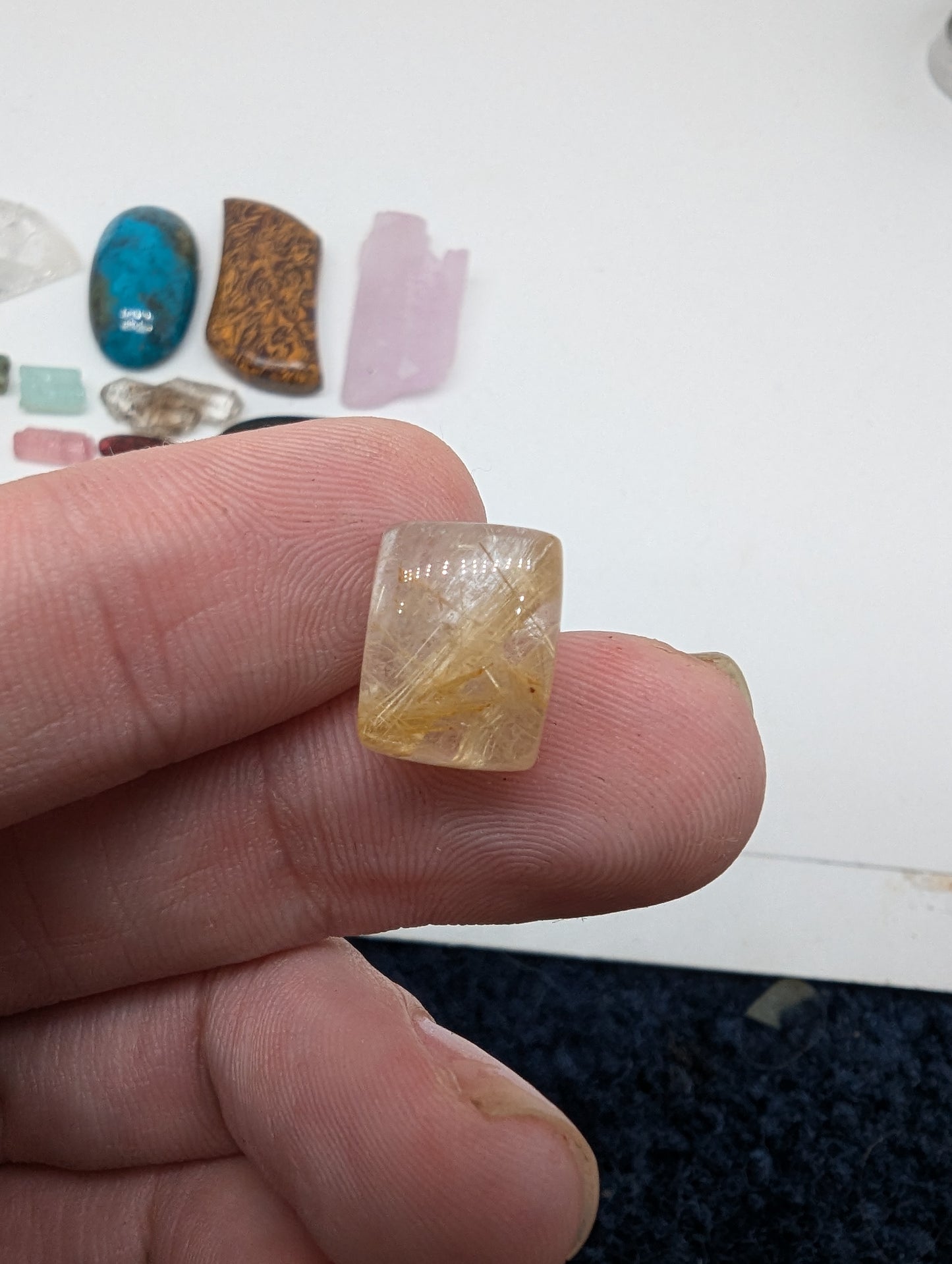 Rutilated Quartz - Gold Rutile - Jewelry Sized - Random Pulls Deal