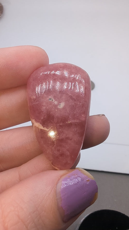 Rhodochrosite Pear - 94.95cts(18.99g) - 42mm