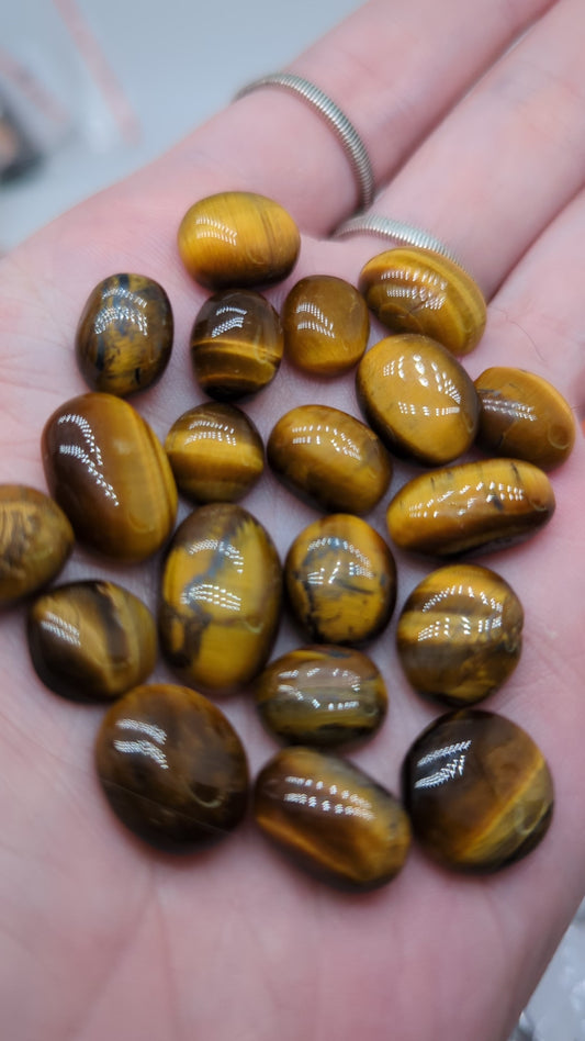 Tigers Eye - 20pcs - 137.30cts(27.46g