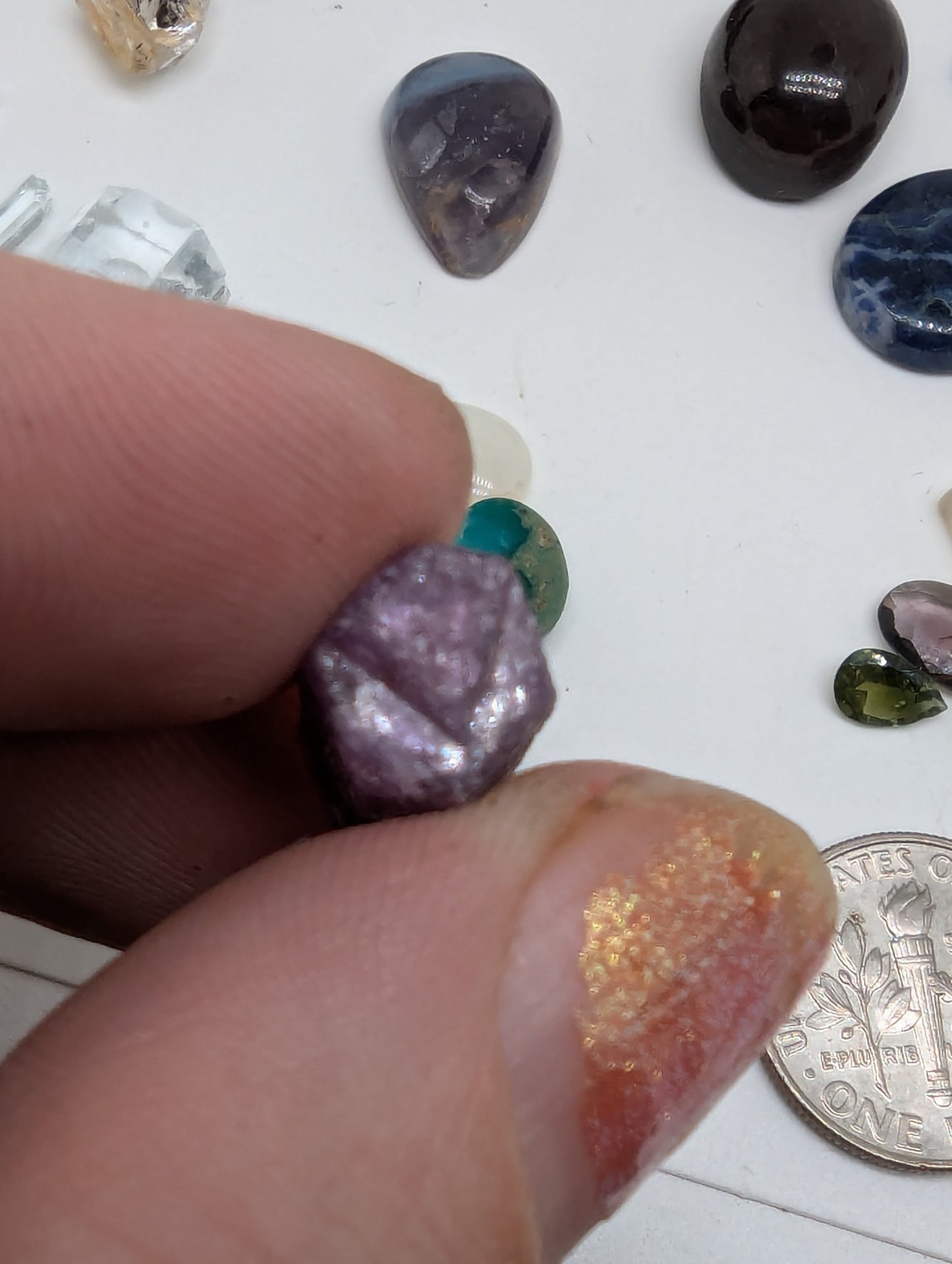 Mixed Gem Lot for Jewelers and more - Facets, Cabs, Crystals - V33