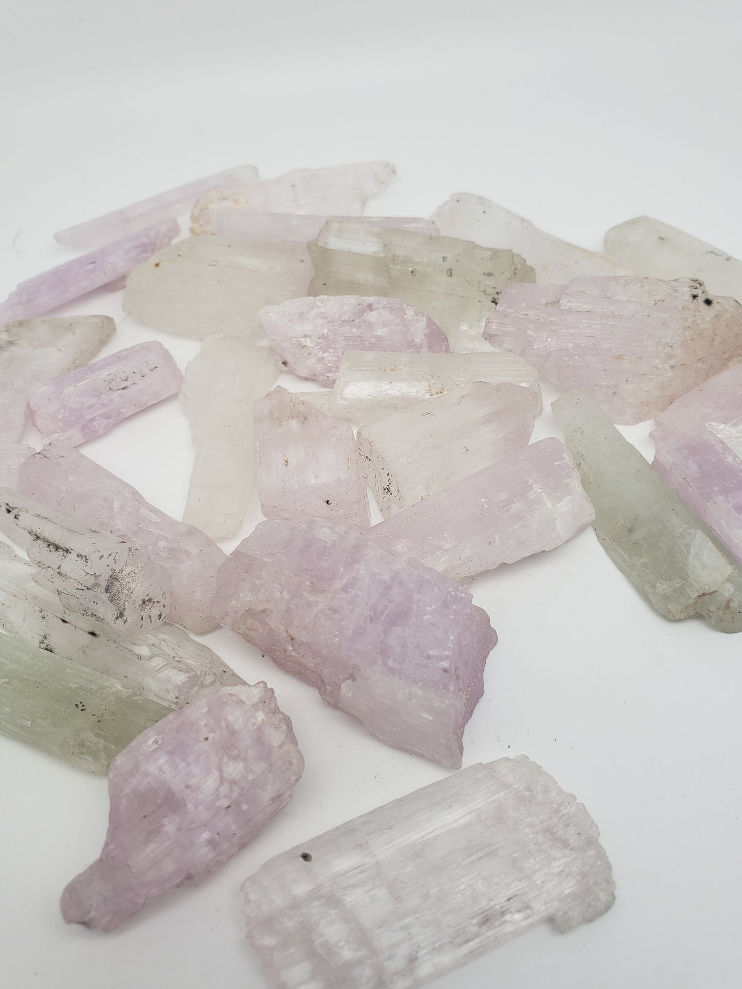 Kunzite Raw Crystal Shards - Large size