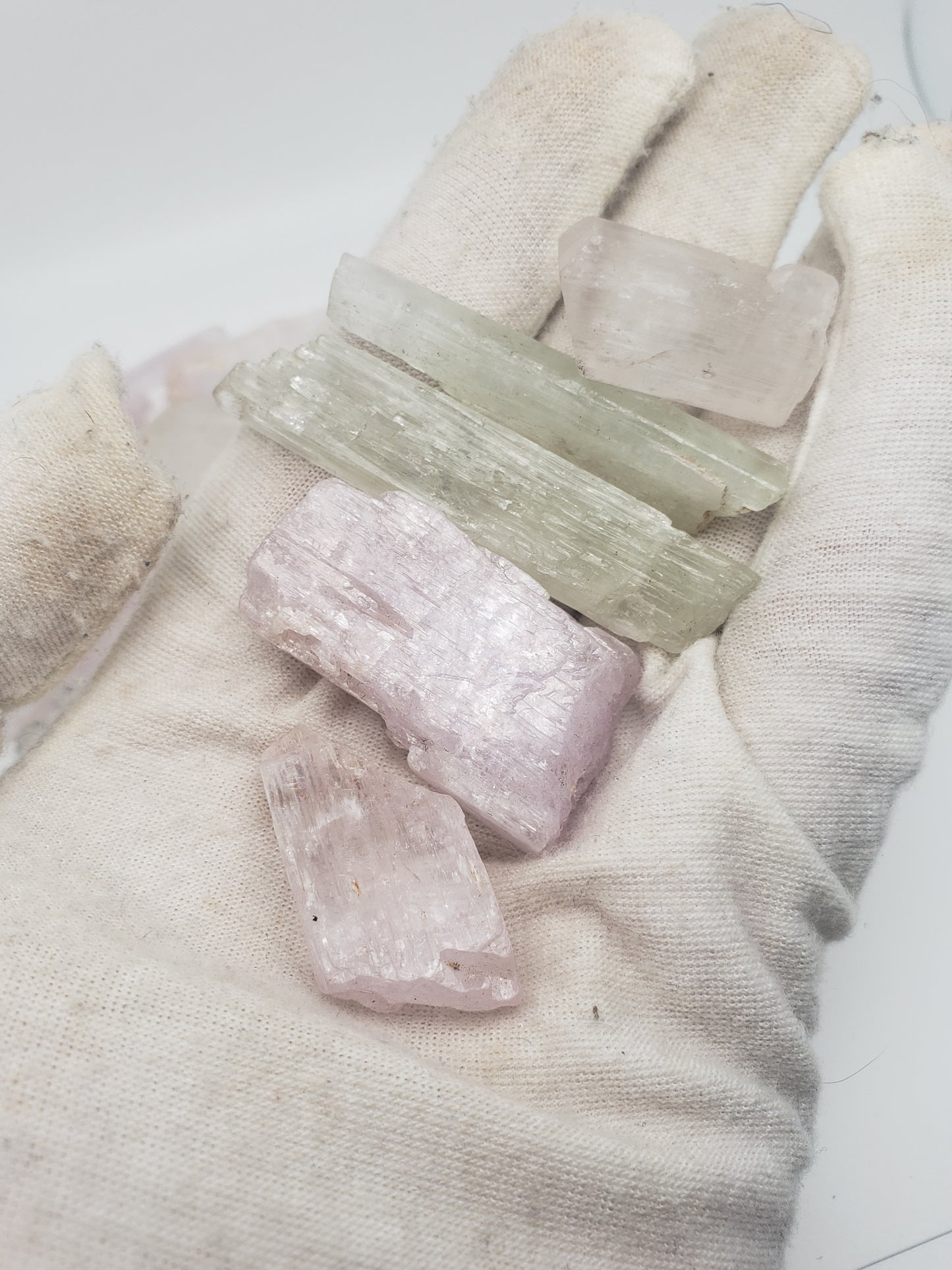 Kunzite Raw Crystal Shards - Large size