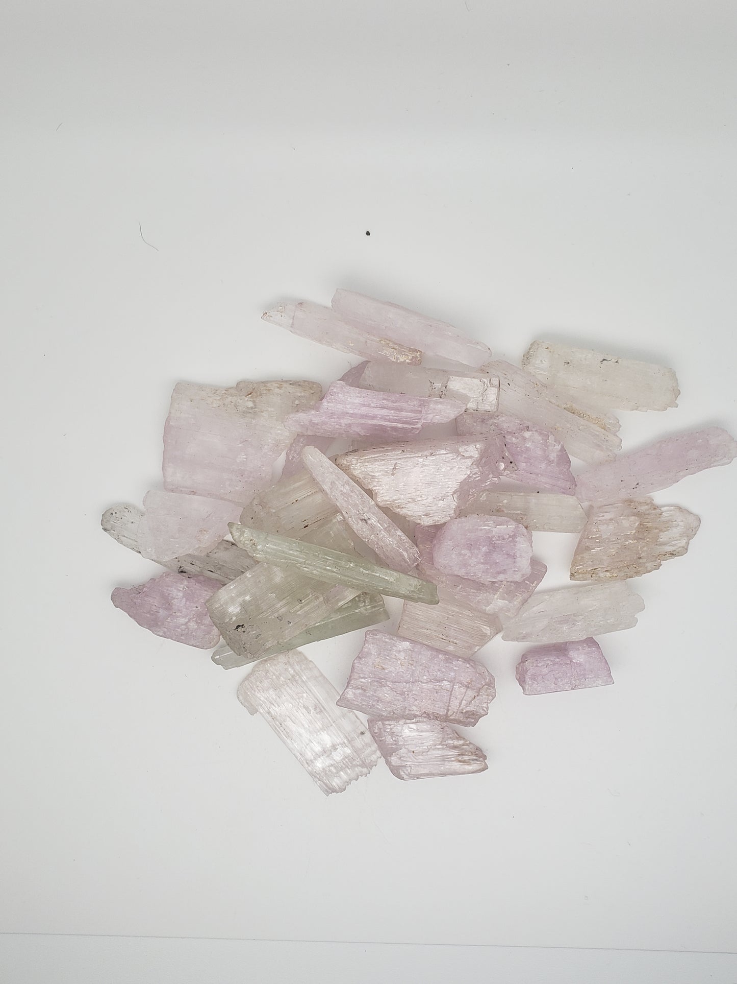 Kunzite Raw Crystal Shards - Large size