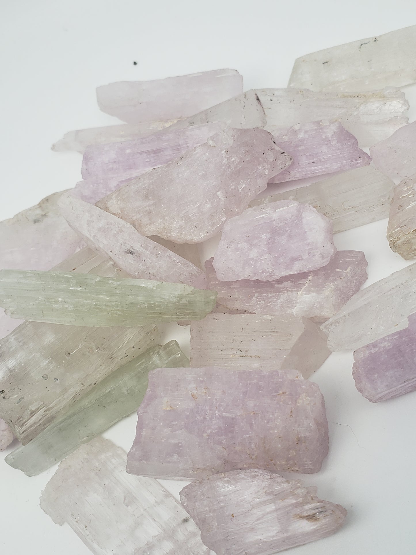 Kunzite Raw Crystal Shards - Large size