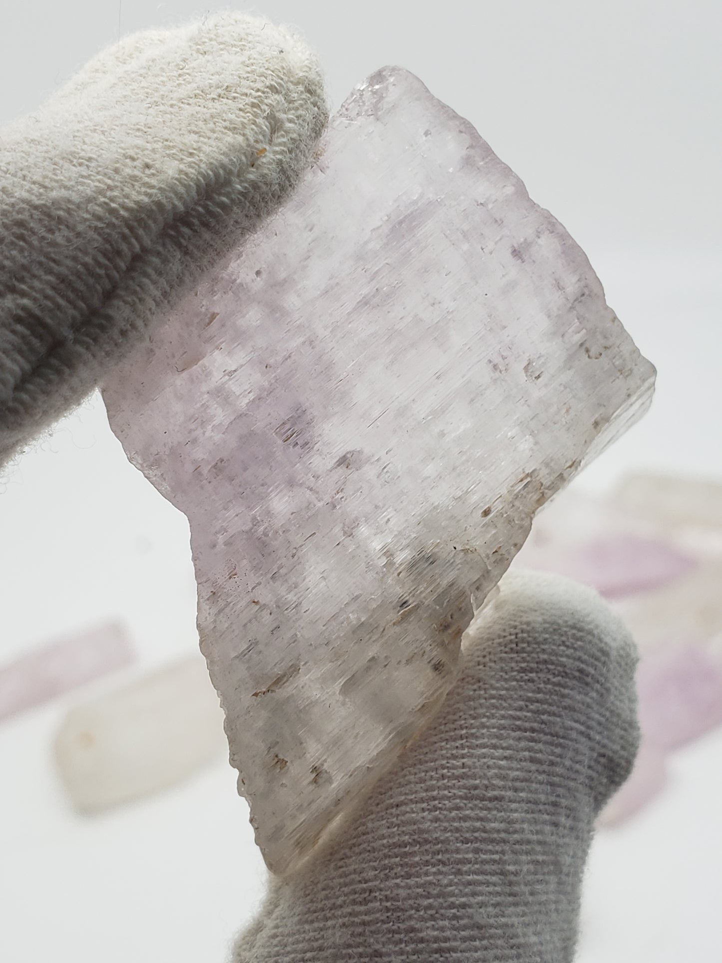 Kunzite Raw Crystal Shards - Large size