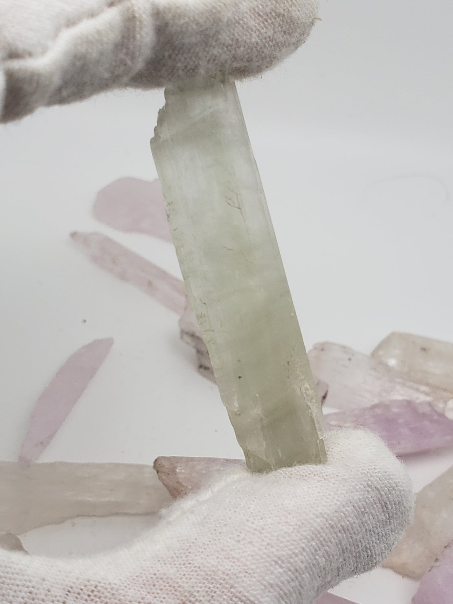 Kunzite Raw Crystal Shards - Large size