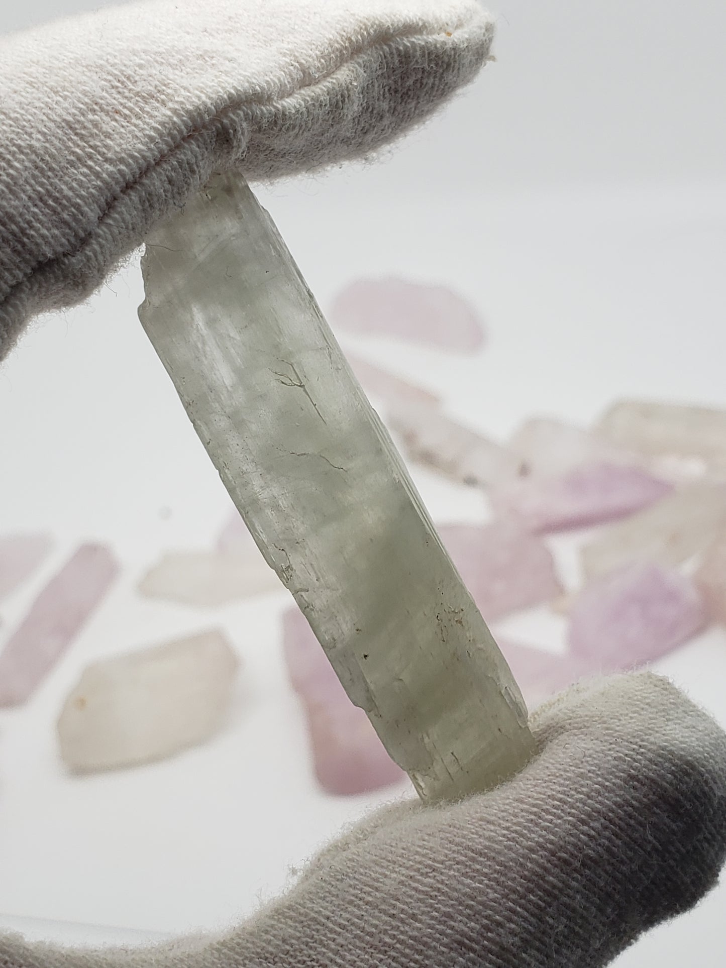 Kunzite Raw Crystal Shards - Large size