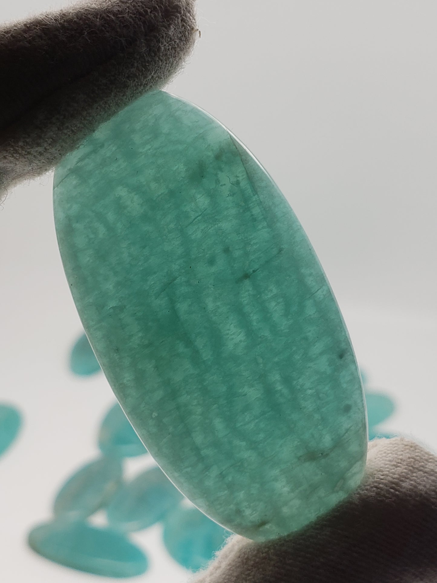 Amazonite Cabochons - Large to Palm Size