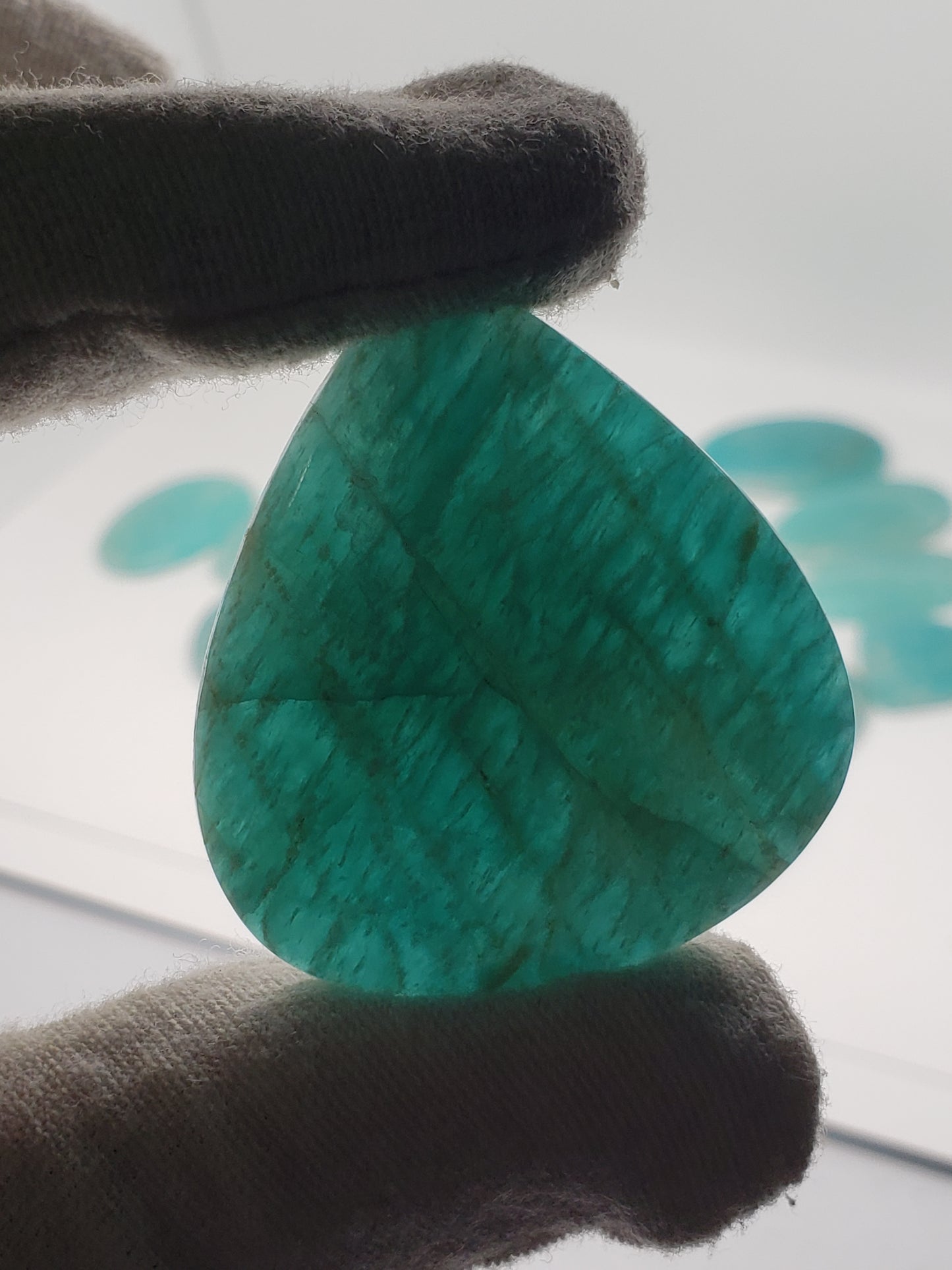 Amazonite Cabochons - Large to Palm Size