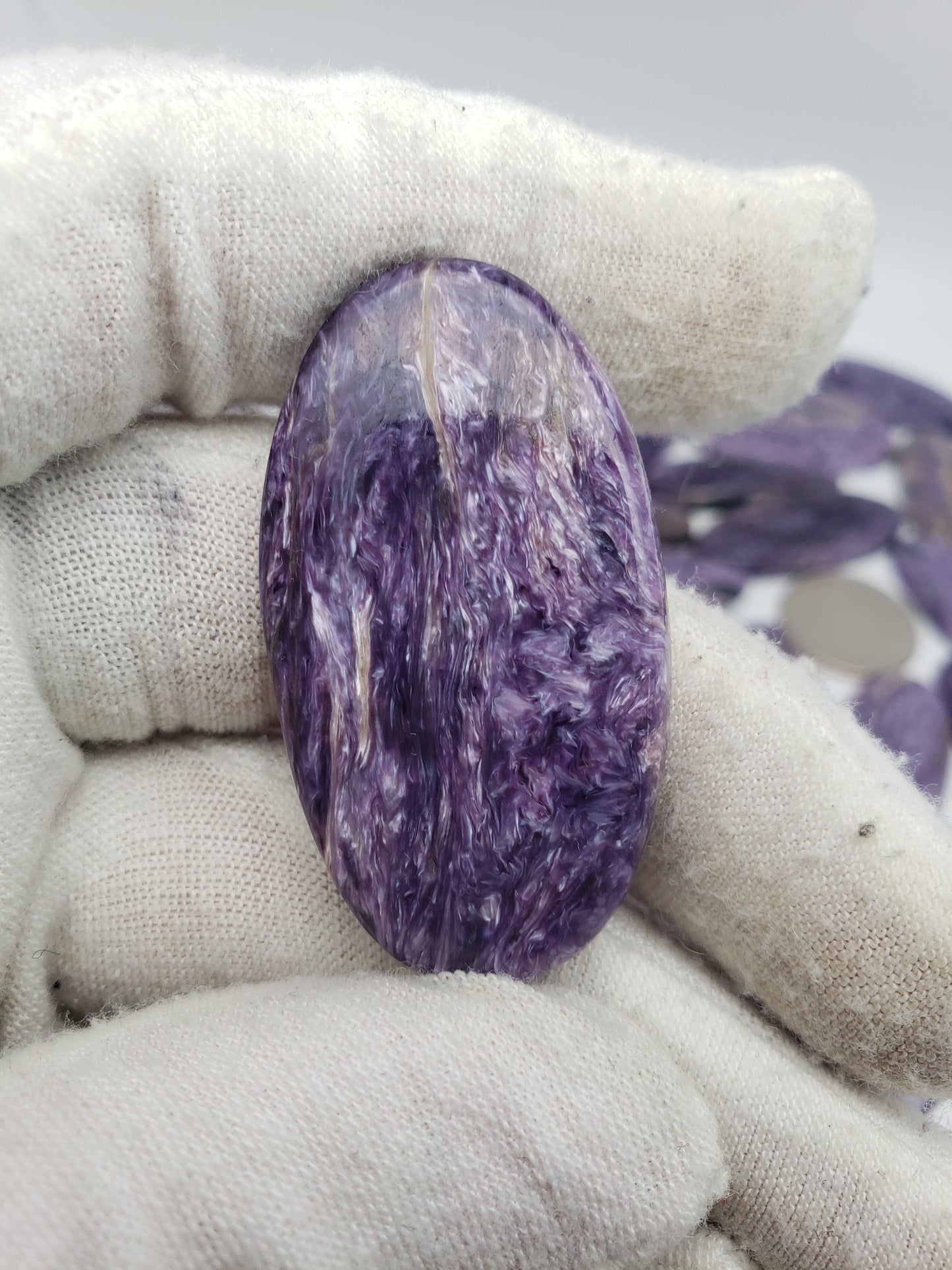 Charoite Cabochons - Medium Sizes