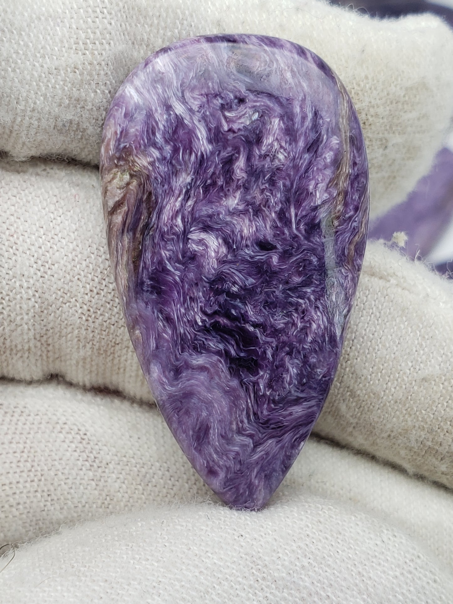 Charoite Cabochons - Medium Sizes