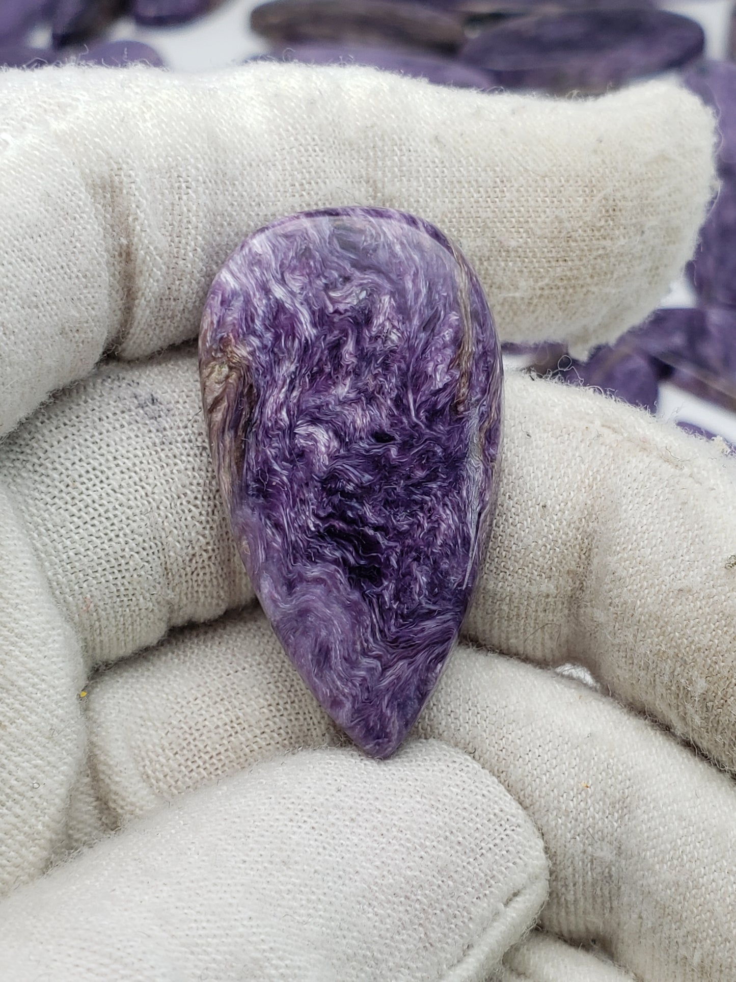 Charoite Cabochons - Medium Sizes