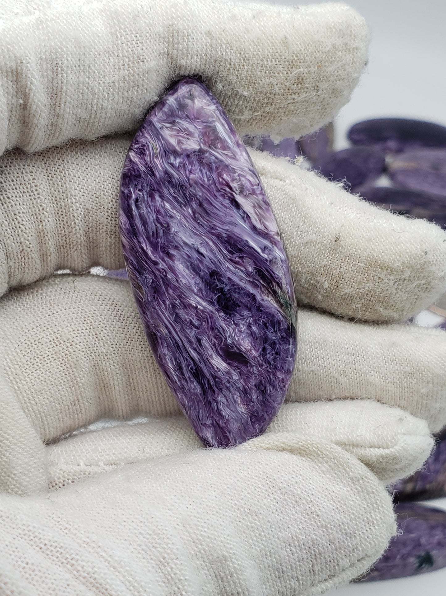 Charoite Cabochons - Medium Sizes