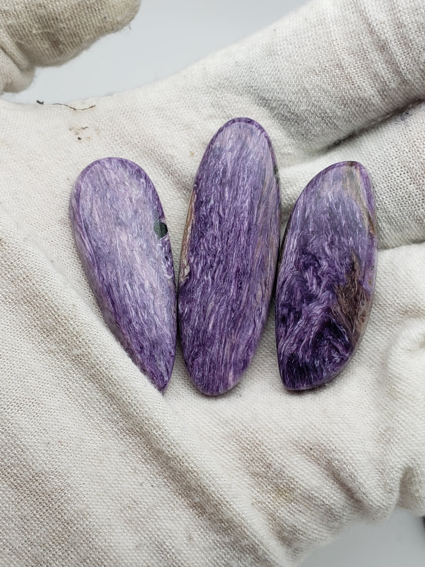 Charoite Cabochons - Medium Sizes