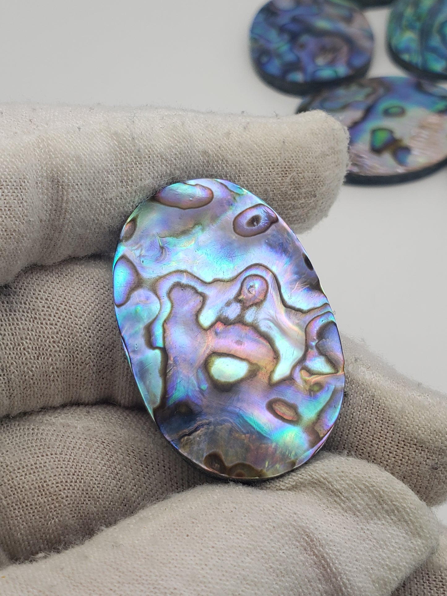 Abalone Cabochons - Large Ovals