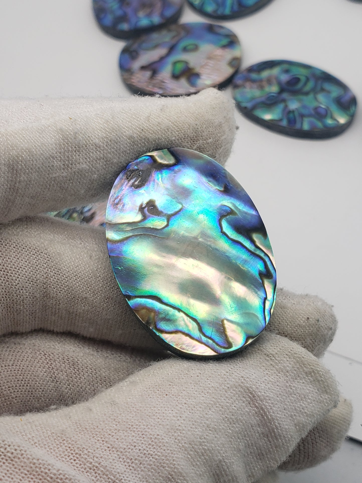 Abalone Cabochons - Large Ovals