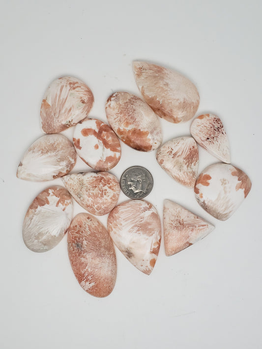 Pink Scolecite - Medium Size - 27.5-45mm