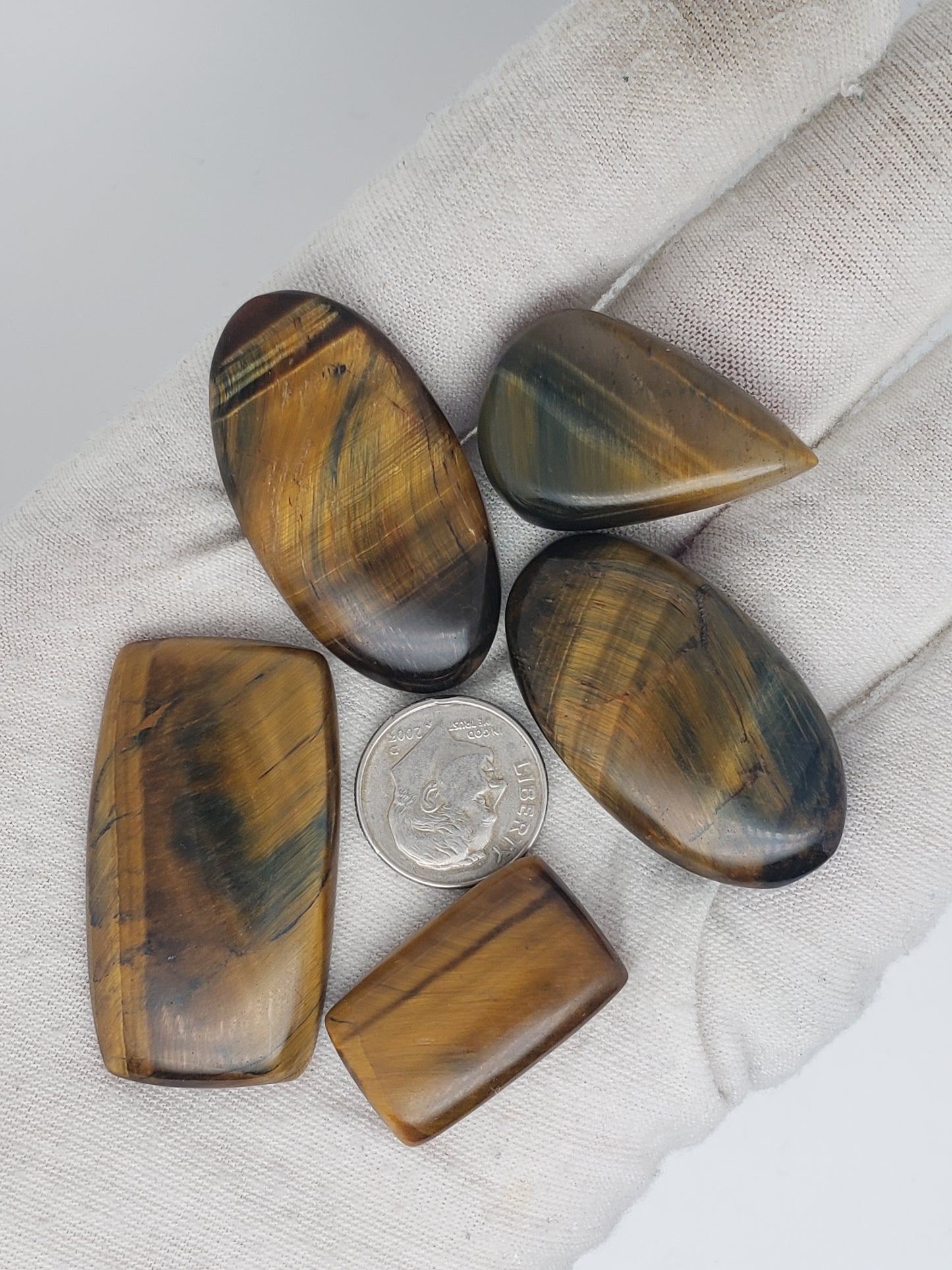 Tigers Eye - All Flashy - Medium Size