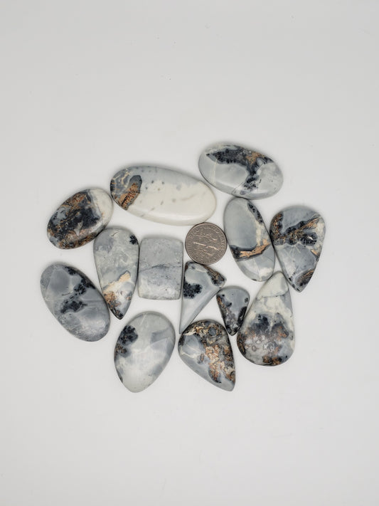 Maligano Jasper Cabochons - Medium Size